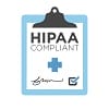 HIPAA Compliance Icon Graphic with clipboard