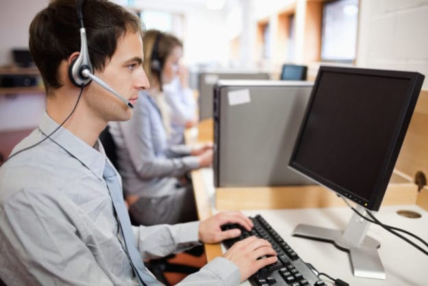 debt collection agency cubicles